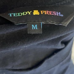 Teddy Fresh Shirt Mens Medium Black Tee Center Logo Short Sleeve Youtube H3H3