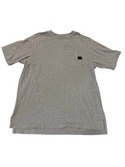 Wolverine Men’s Short Sleeve Chest Pocketed T Shirt Pleated Waist Gray Size XL