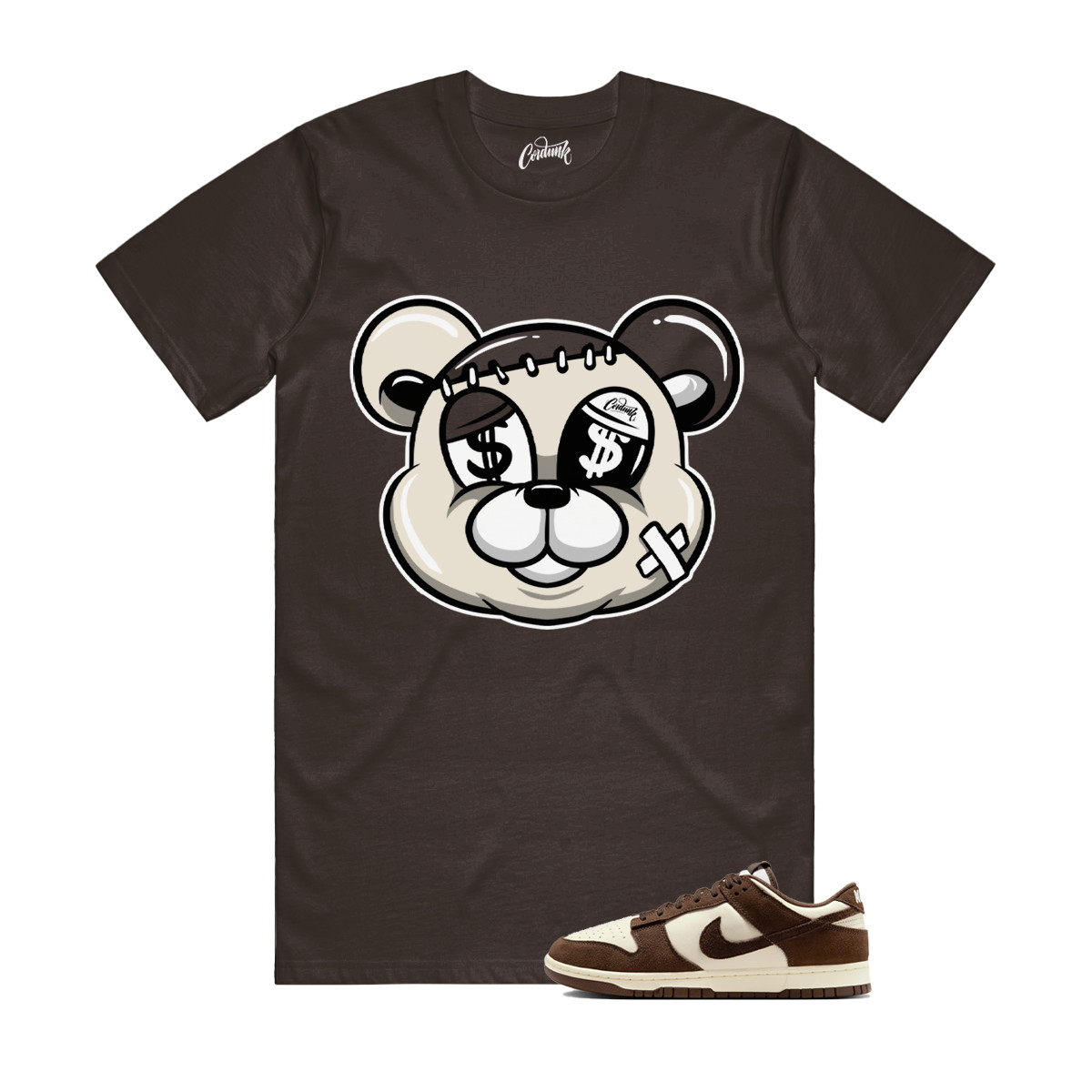 Dunk Baroque Brown Pale Ivory T Shirt Match STITCH gallery