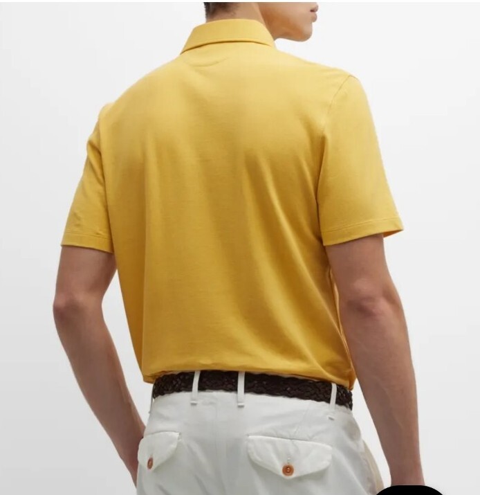 575$ BRUNELLO CUCINELLI MENS CLASSIC POLO SHIRT SZ: US S/48EU. MADE IN ITALY gallery