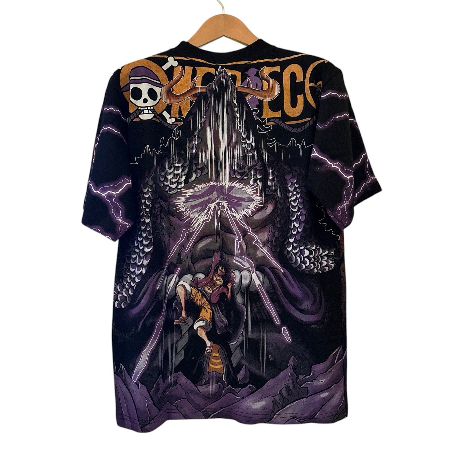 One Piece Anime AOP All Over Print Manga Luffy Short Sleeve T-Shirt Size XL gallery