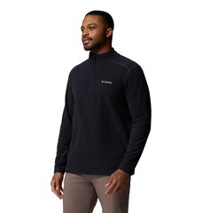 Columbia Mens Klamath Range II Half Zip Fleece Jacket, Black, 3X