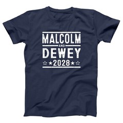 Malcom and Dewey 2028 Election 90s in middle tv show funny Xs-5x Unisex Tshirt