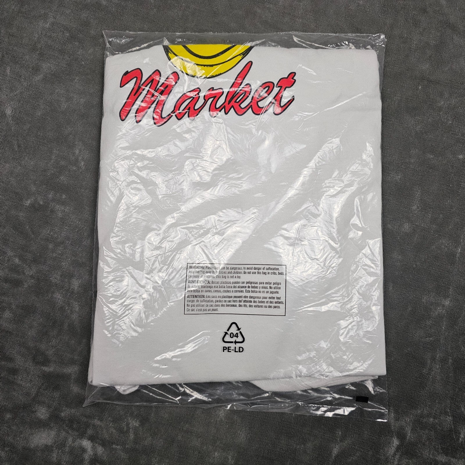 J. Balvin Market Shirt Men Extra Large Ball Smiley Face Chinatown Collab XL gallery