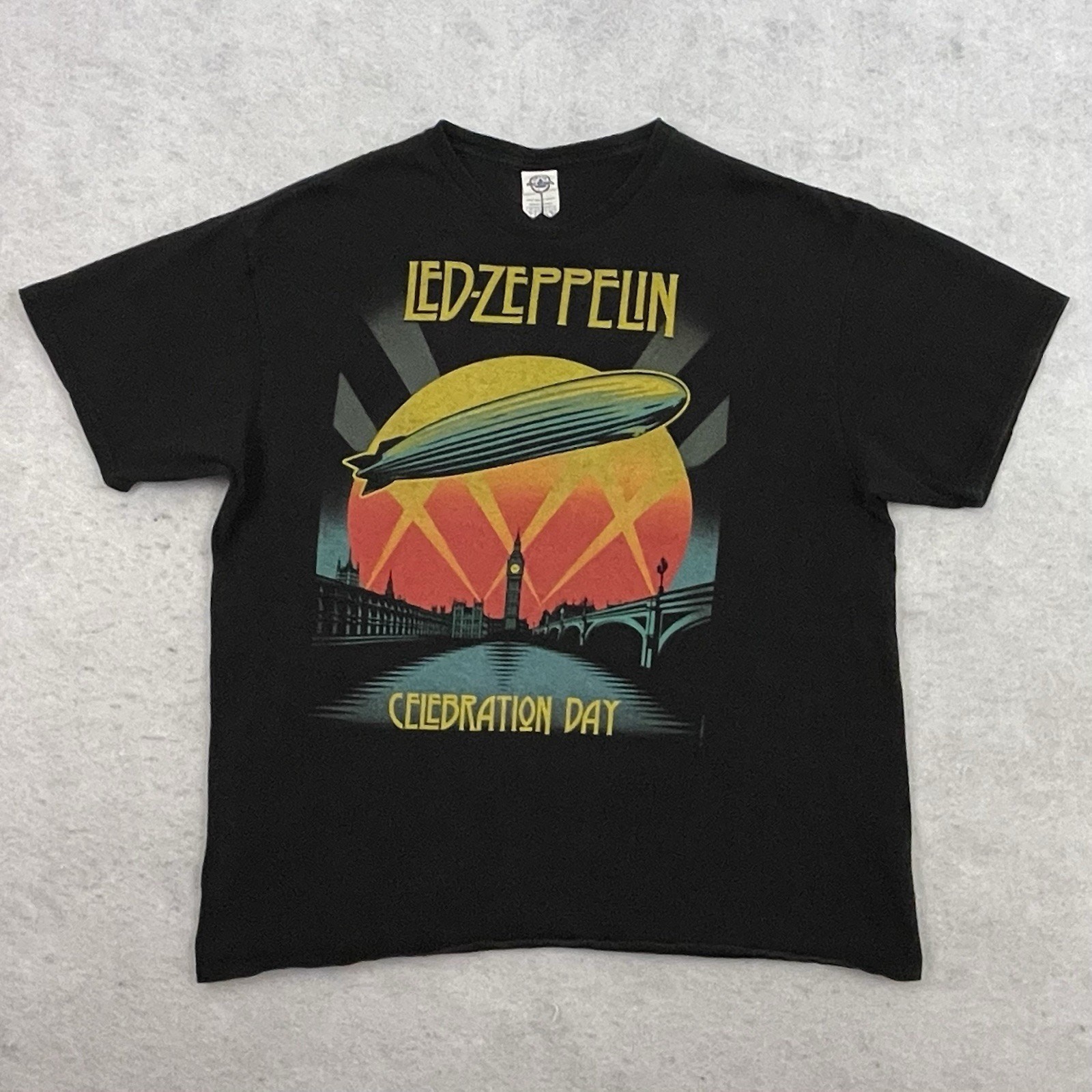 Led Zeppelin T Shirt Mens XL Black Celebration Day Plant Paige Bonham JPJ gallery