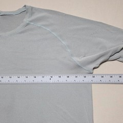 Lululemon Metal Vent Tech Short Sleeve T-Shirt Men XXL Grey Training Fitted Tee