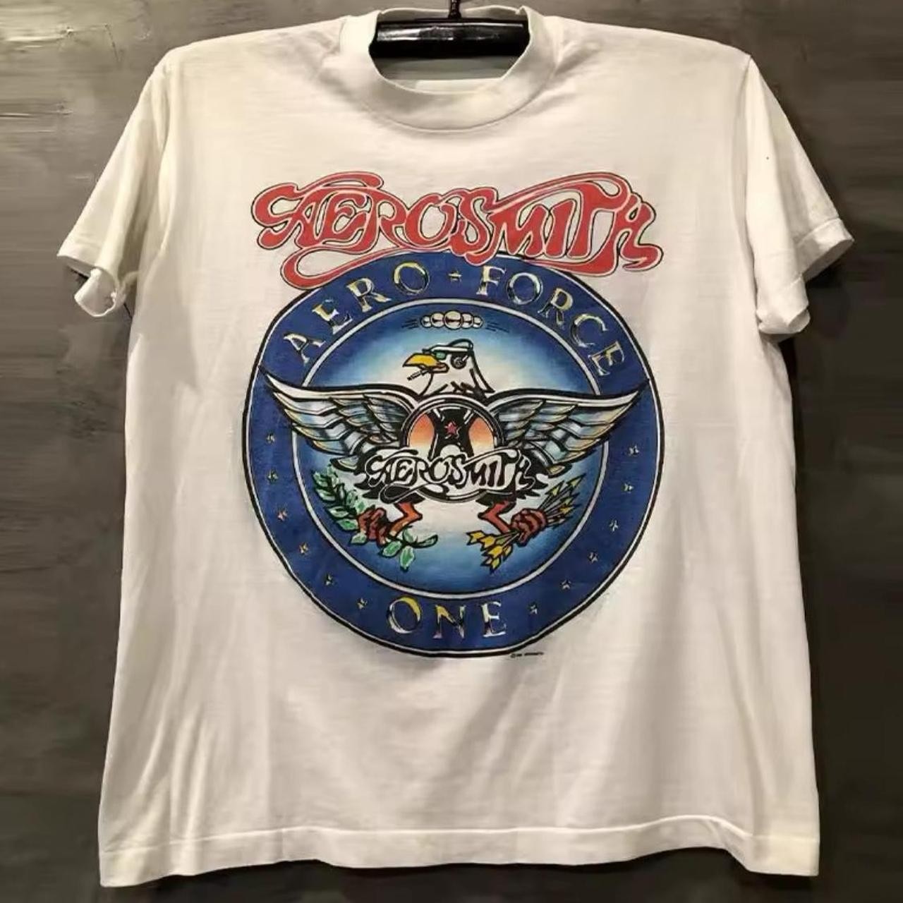 Aerosmith 1988 Tour Band Retro Style White Unisex Tshirt S-5XL WA1176 gallery