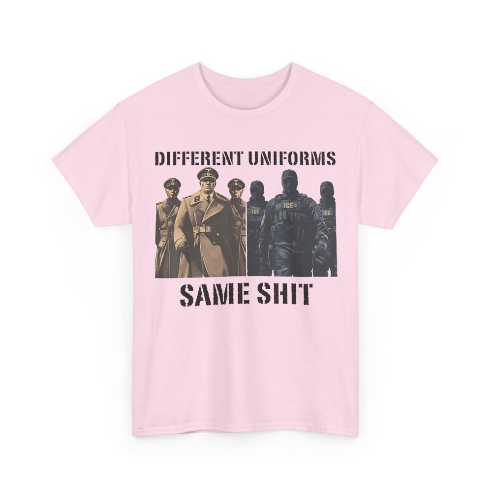 Different Uniforms Same T-Shirt