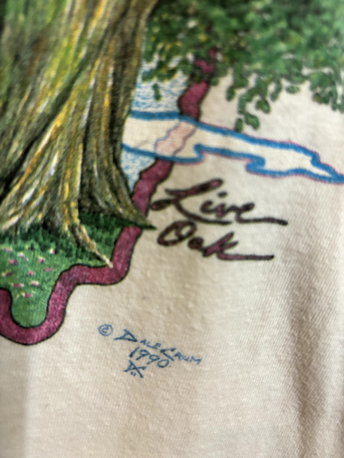 Vintage 1990 Georgia on My Mind Large Single Stitch T-Shirt USA gallery