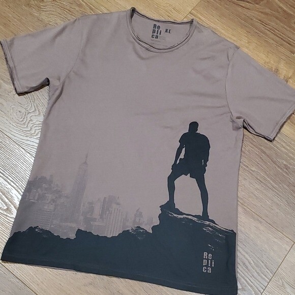REPLICA MOUNTAIN CLIMBER/HIKING tshirt. #4107 gallery