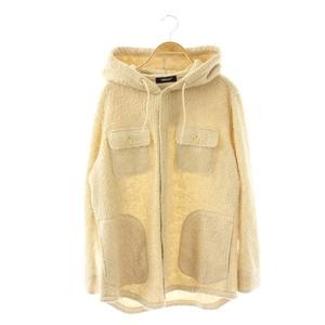 Undercover Beige Wool Blend Hooded Shirt Men's Size 2 B Condition gallery