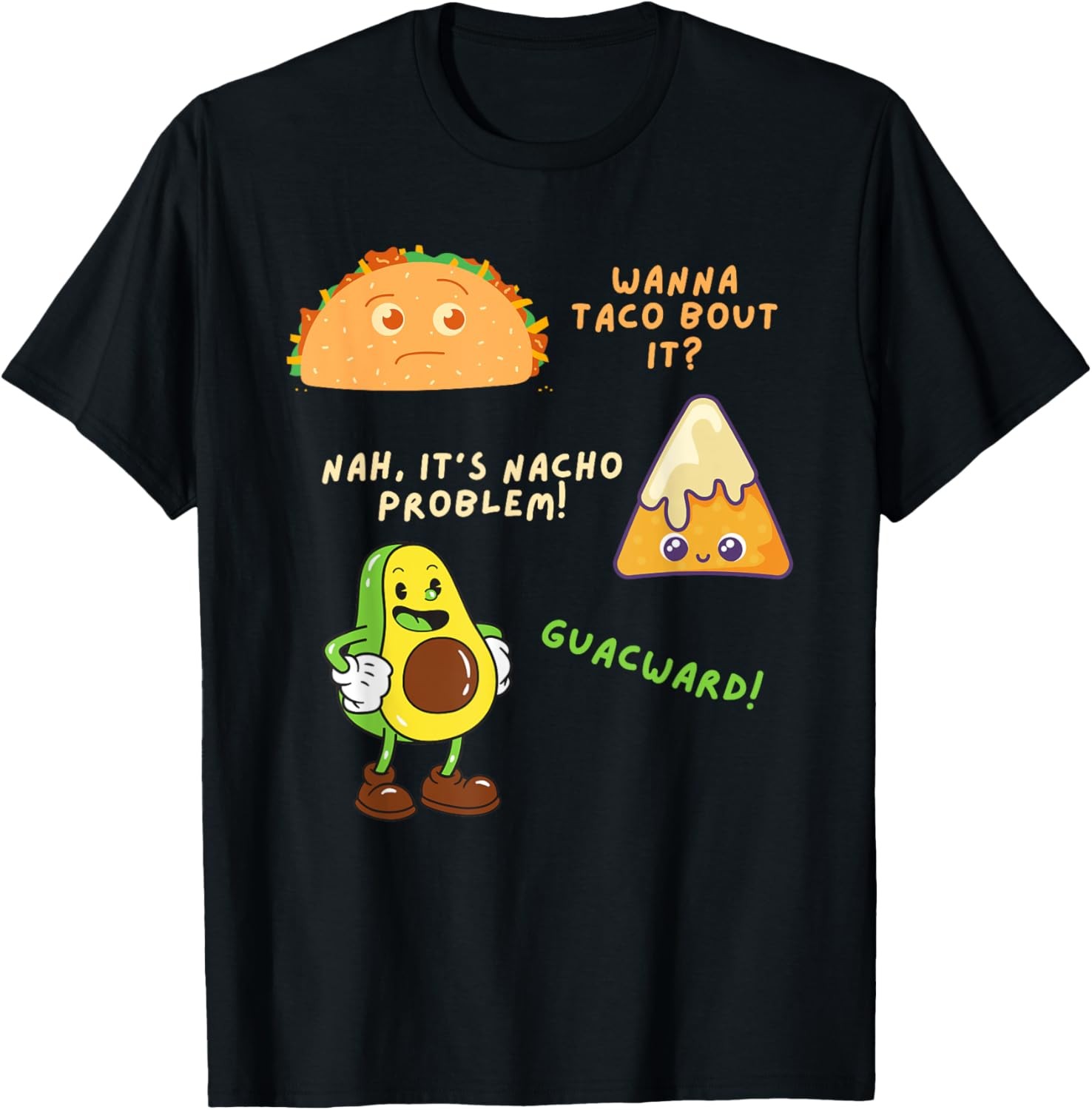 Wanna Taco Bout It Nacho Problem – Avocado Lover & Guacamole,Cap Sleeve T-Shirt