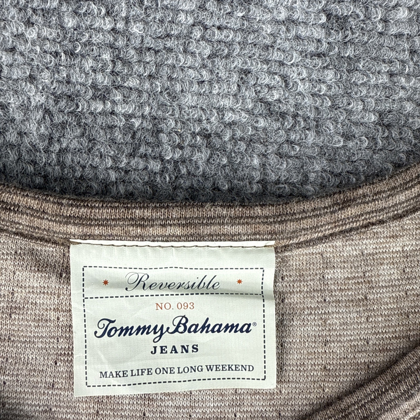 Tommy Bahama Shirt Mens Xl Brown Reversible Long Sleeve gallery