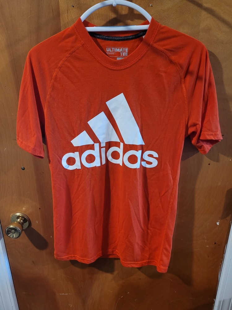 Adidas Men’s Ultimate Tee Short-Sleeve T-Shirt Red Size Small