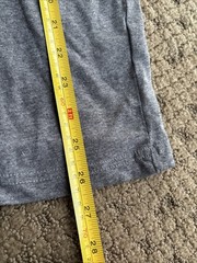 Men’s American Eagle Super Soft Feel Classic tee Shirt Gray beige Lot 2 XS Set