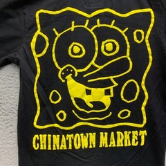 Chinatown Market x Spongebob Squarepants Shirt Mens Small Big logo double sided
