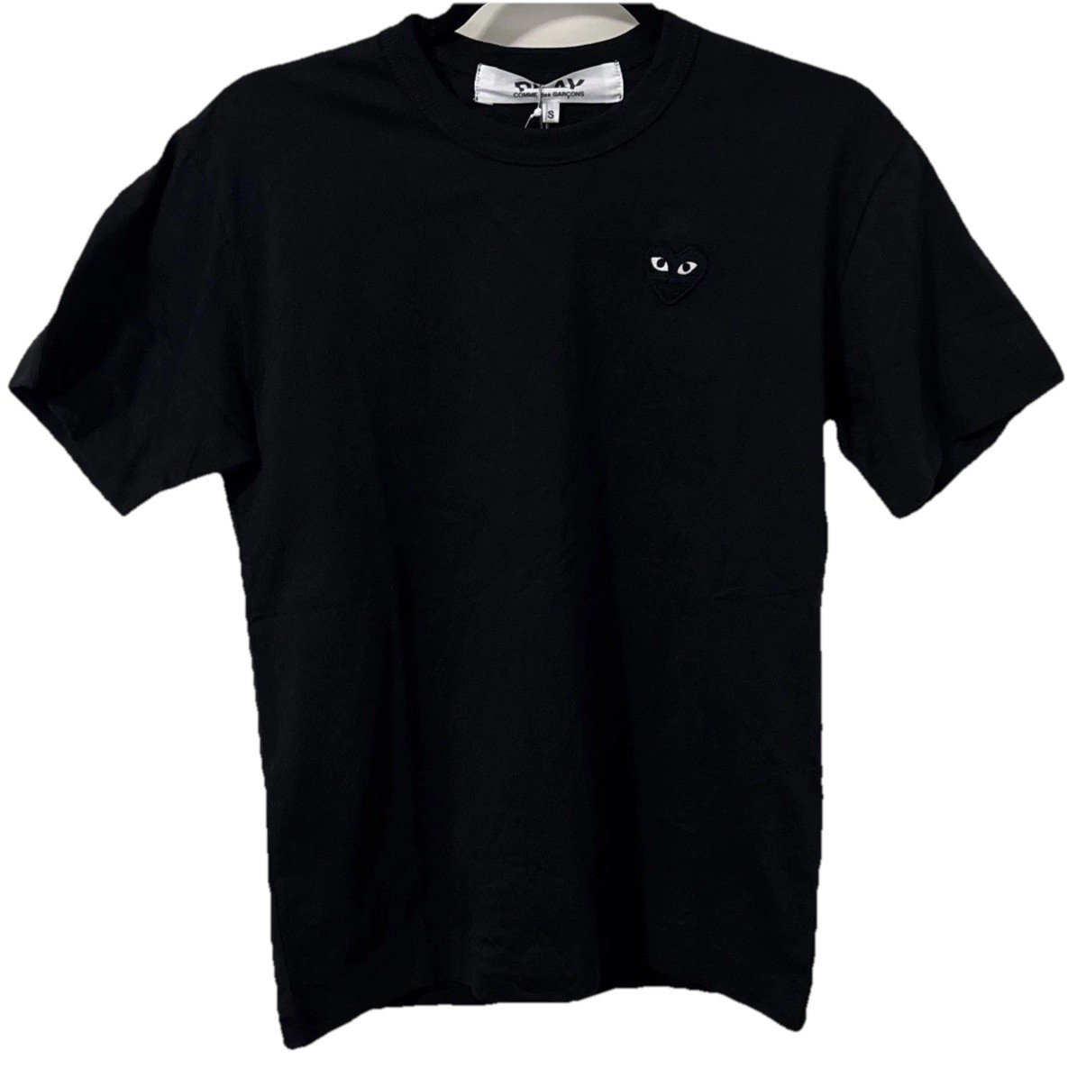 COMME DES GARCONS CDG PLAY BLACK HEART LOGO T-SHIRT SIZE Small NEW Authentic gallery