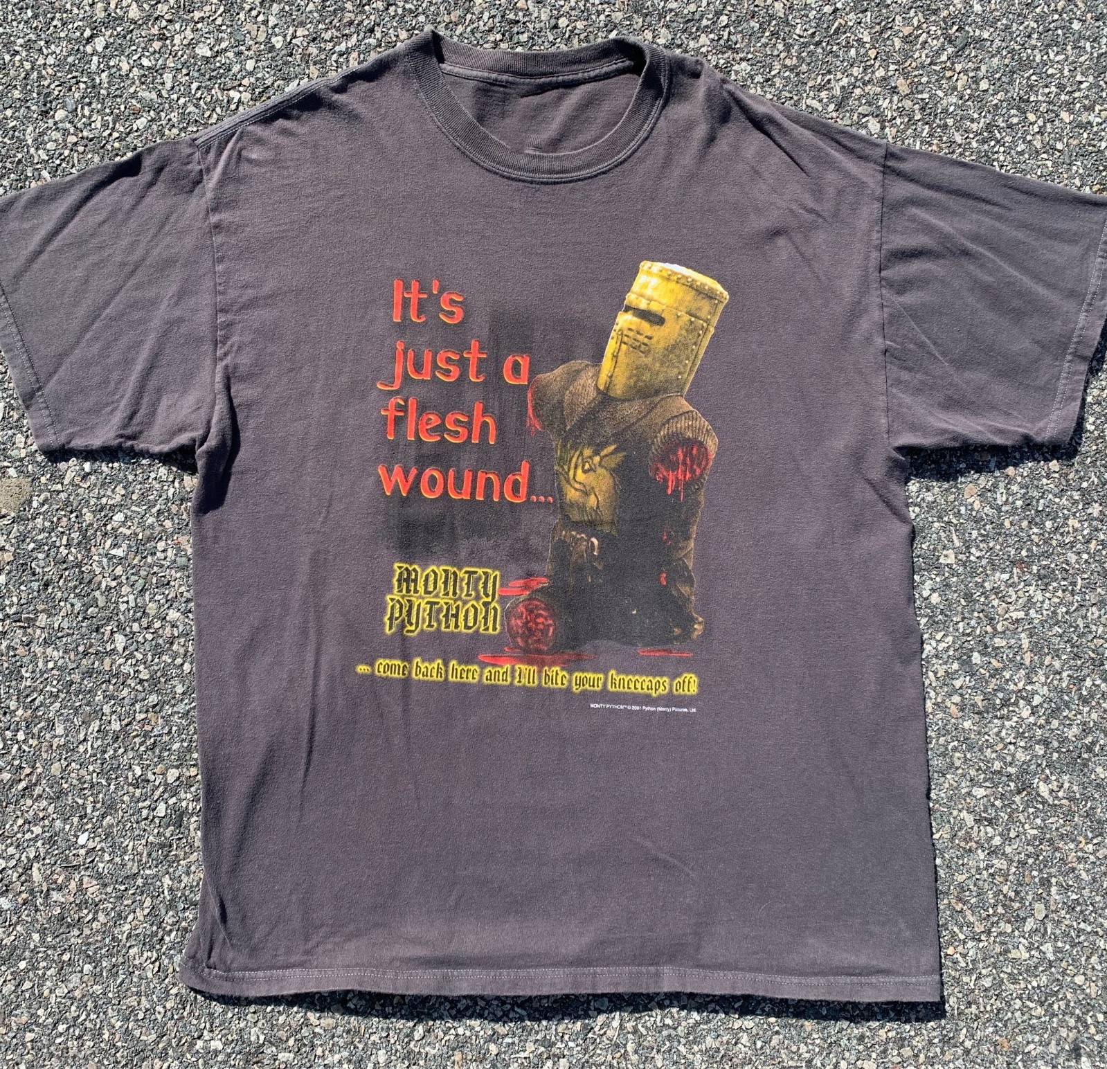 Monty Python "It's Just a Flesh Wound" Retro Unisex T-Shirt S-5XL gallery