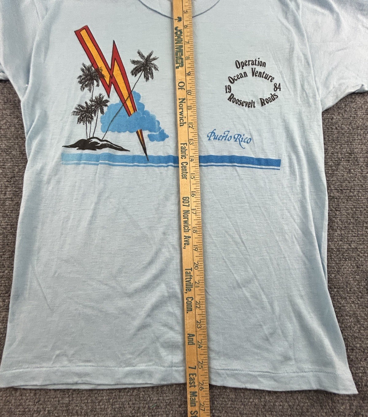 Vintage 1984 Operation Ocean Venture T-Shirt – Signal Artwear – Roosevelt Roads gallery