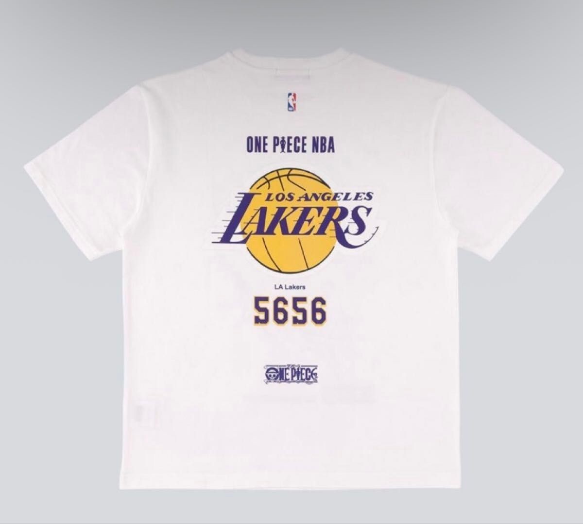 One Piece x NBA Lakers Collab T Shirt White Size L New gallery