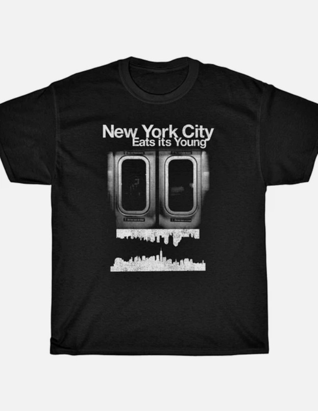 NEW YORK CITY EATS IT’S YOUNG T-Shirt – NYC Crisp How To Make It America