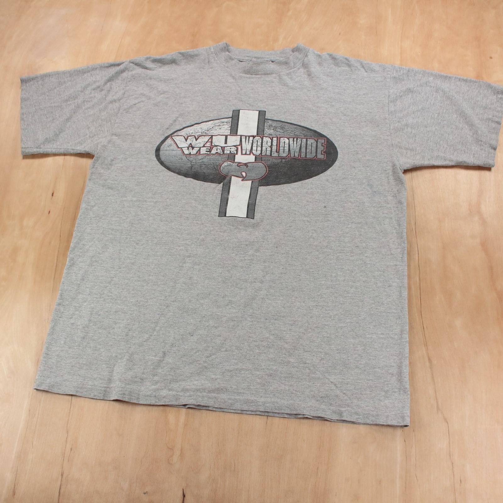 WU WEAR t-shirt XL tag vtg 90s y2k usa made single stitch wu tang clan rap tee
