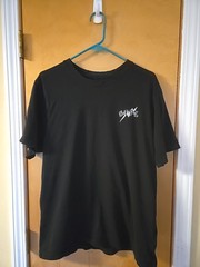 Staple Pigeon Black Shirt, Size Large Embroidered