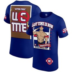 WWE Authentic John Cena Summerslam Shirt 2025 Farewell Tour New York Giants