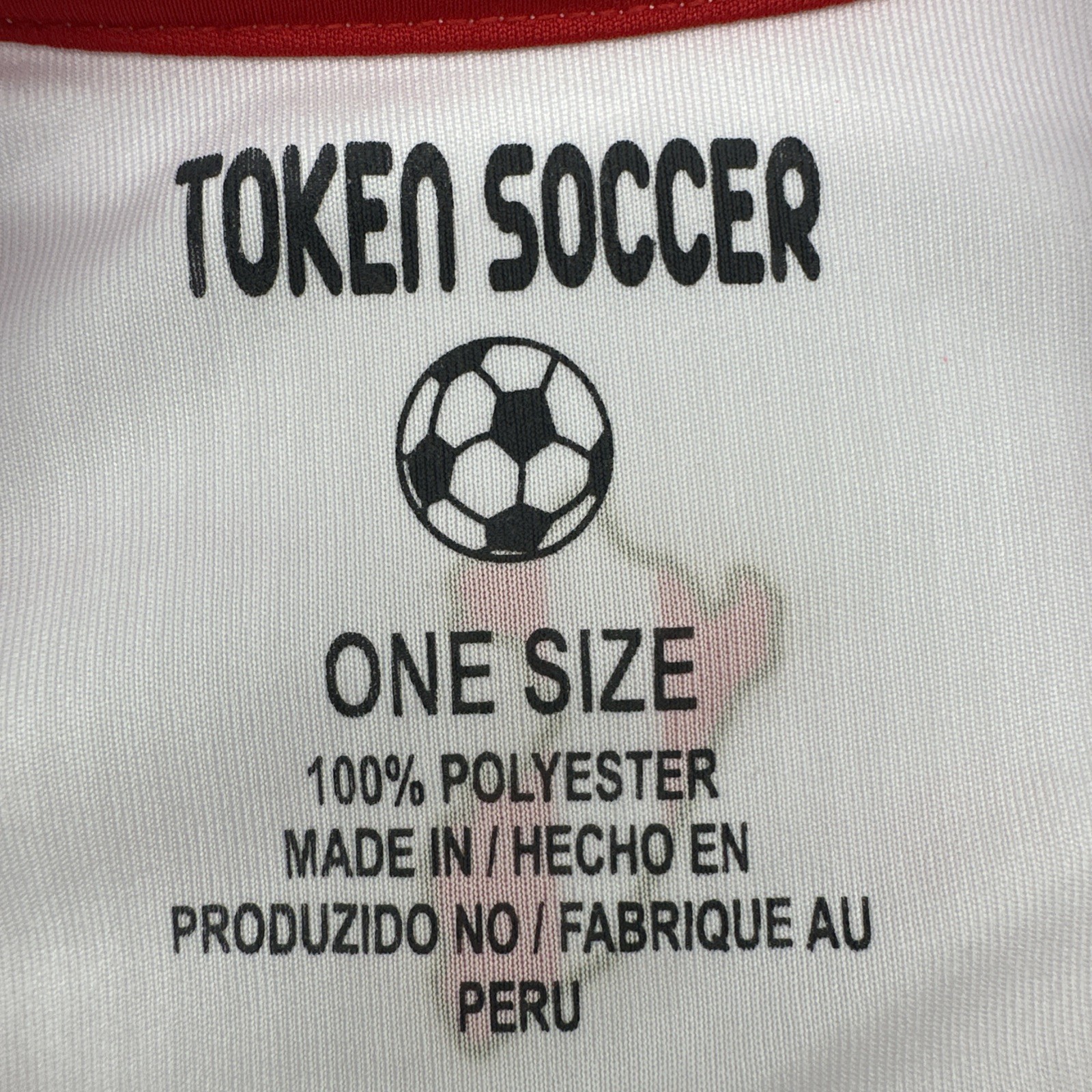 Token Soccer FPF Peru Hernandez #13 Jersey Men One Size Graphic Logo.#31714 gallery