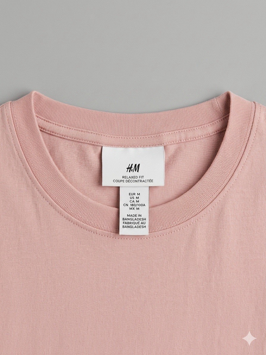 H&M Relaxed Fit Pink Palm Springs Graphic Crew Neck T-Shirt women Size M gallery