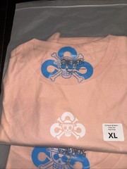 Cloud 9 One Piece Crop Tee Pink XLarge T-Shirt *BRAND NEW * Nami And Robin Anime
