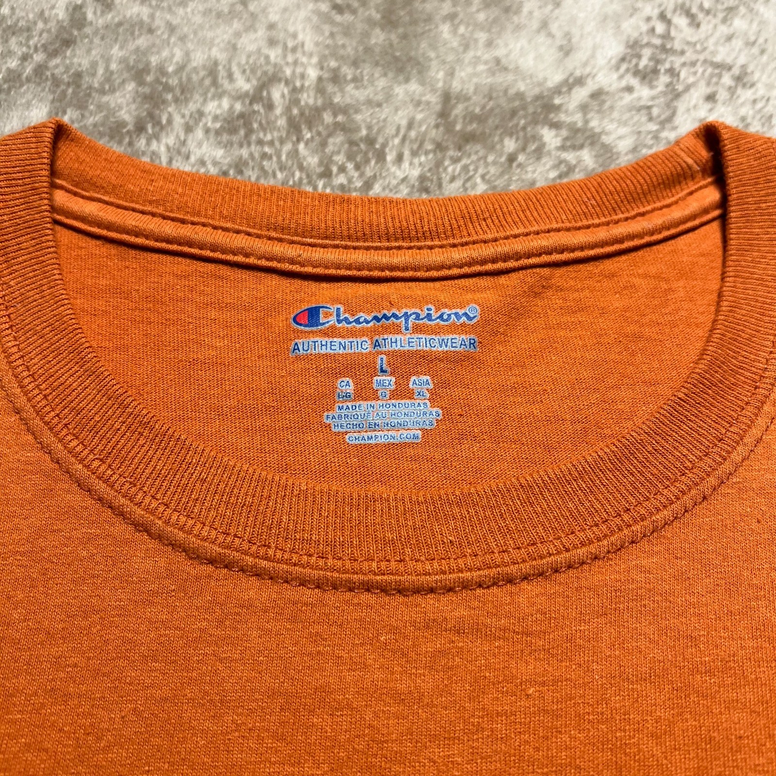 Champion Texas Longhorns Come And Take It T Shirt Mens L Burnt Orange Baseball gallery