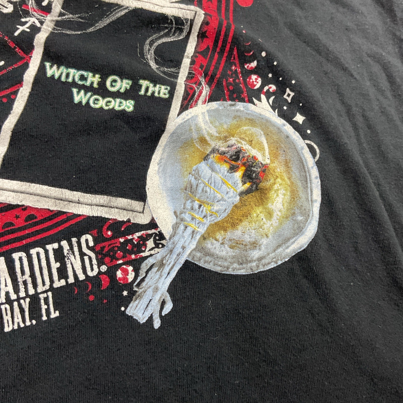 Busch Gardens Howl O Scream T-Shirt Sz L Halloween The Forgotten Graphic Tee gallery