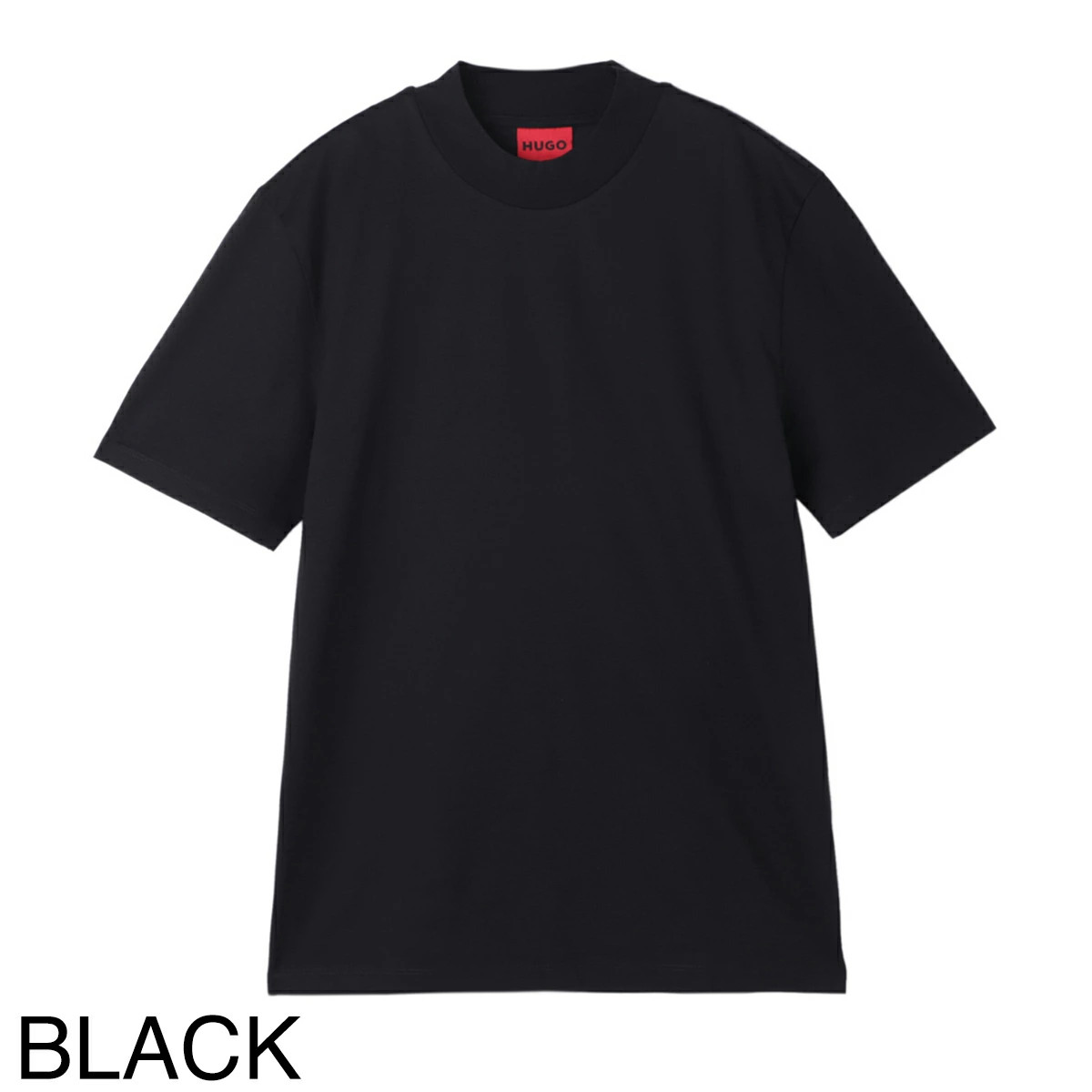 HUGO HUGOBOSS Men’s High-Neck T-Shirt DIMERSOM Black only S or M or L or XL