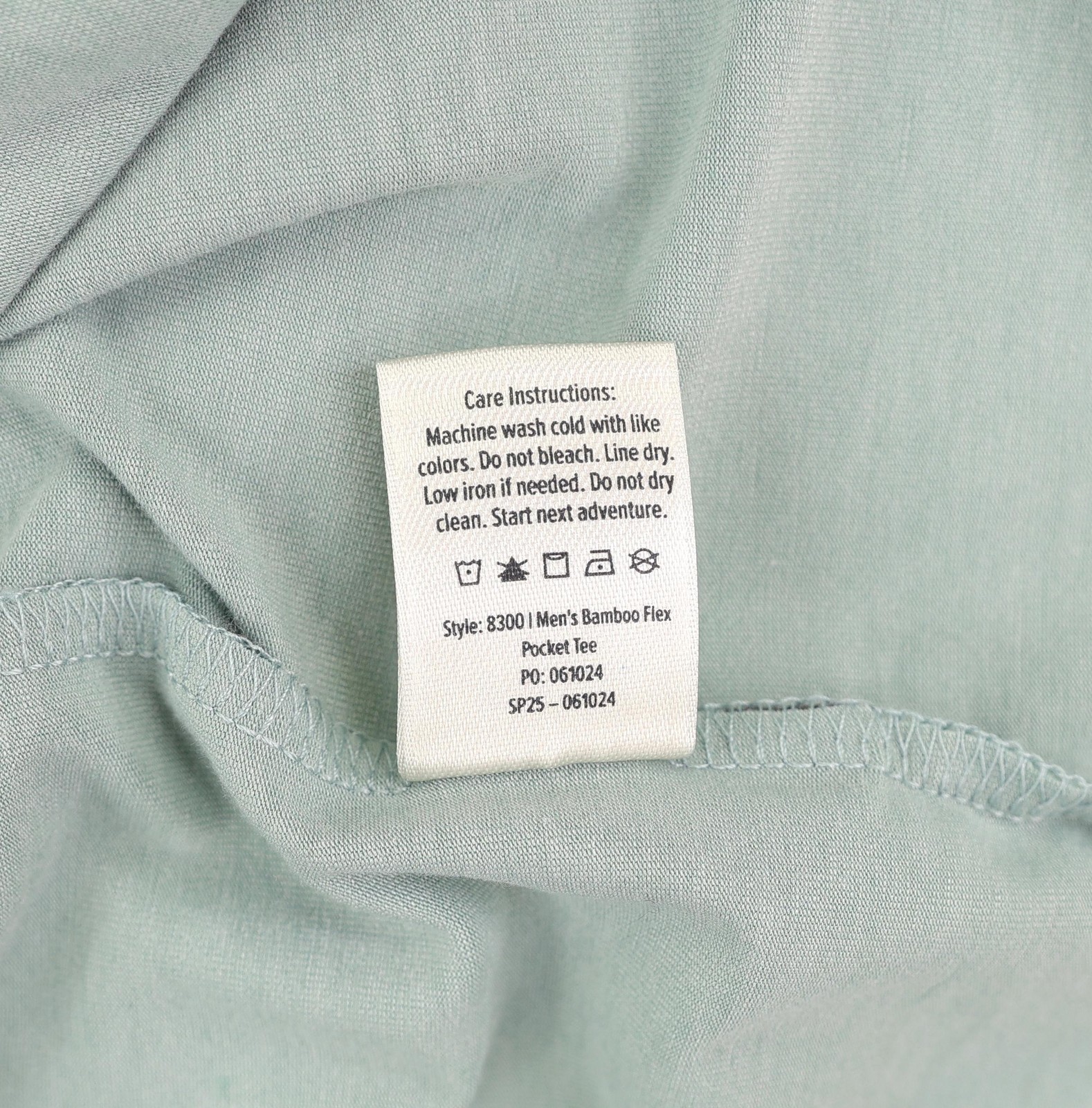 Free Fly Shirt Mens XL Green Bamboo Flex Pocket Tee Lightweight Soft Stretch gallery