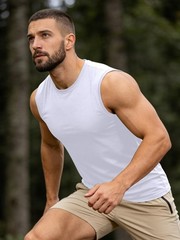 Men’s 3 Pack Mesh Active Athletic Tank Tops, Quick Dry Moisture Wicking Perfo…