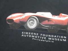 Simeone Foundation Automotive Museum Shirt Mens XL Black Philadelphia Car