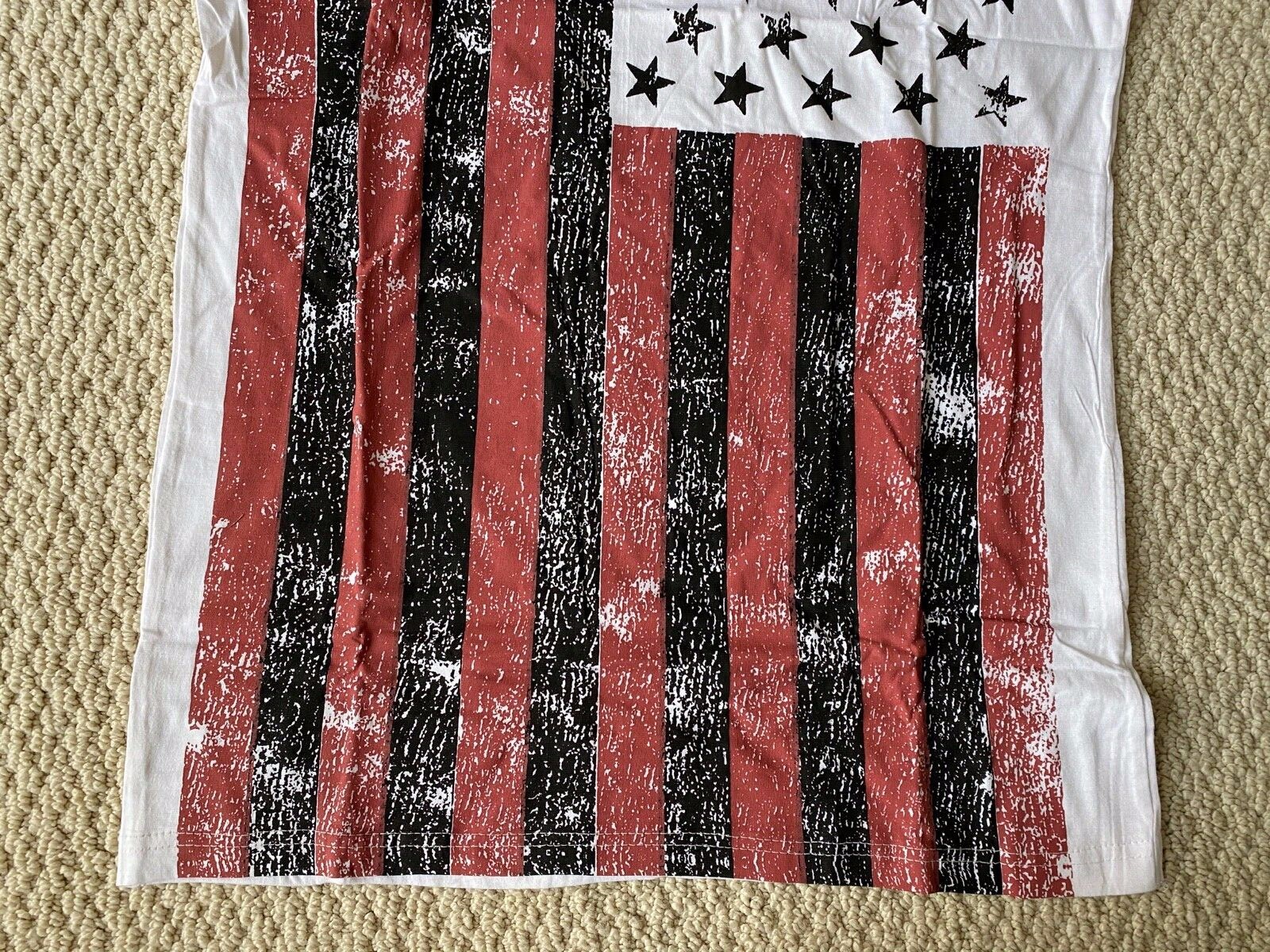 NWT Men's Hawk's Bay American Flag Stars & Stripes Tee Shirt ALL SIZES S-2XL gallery