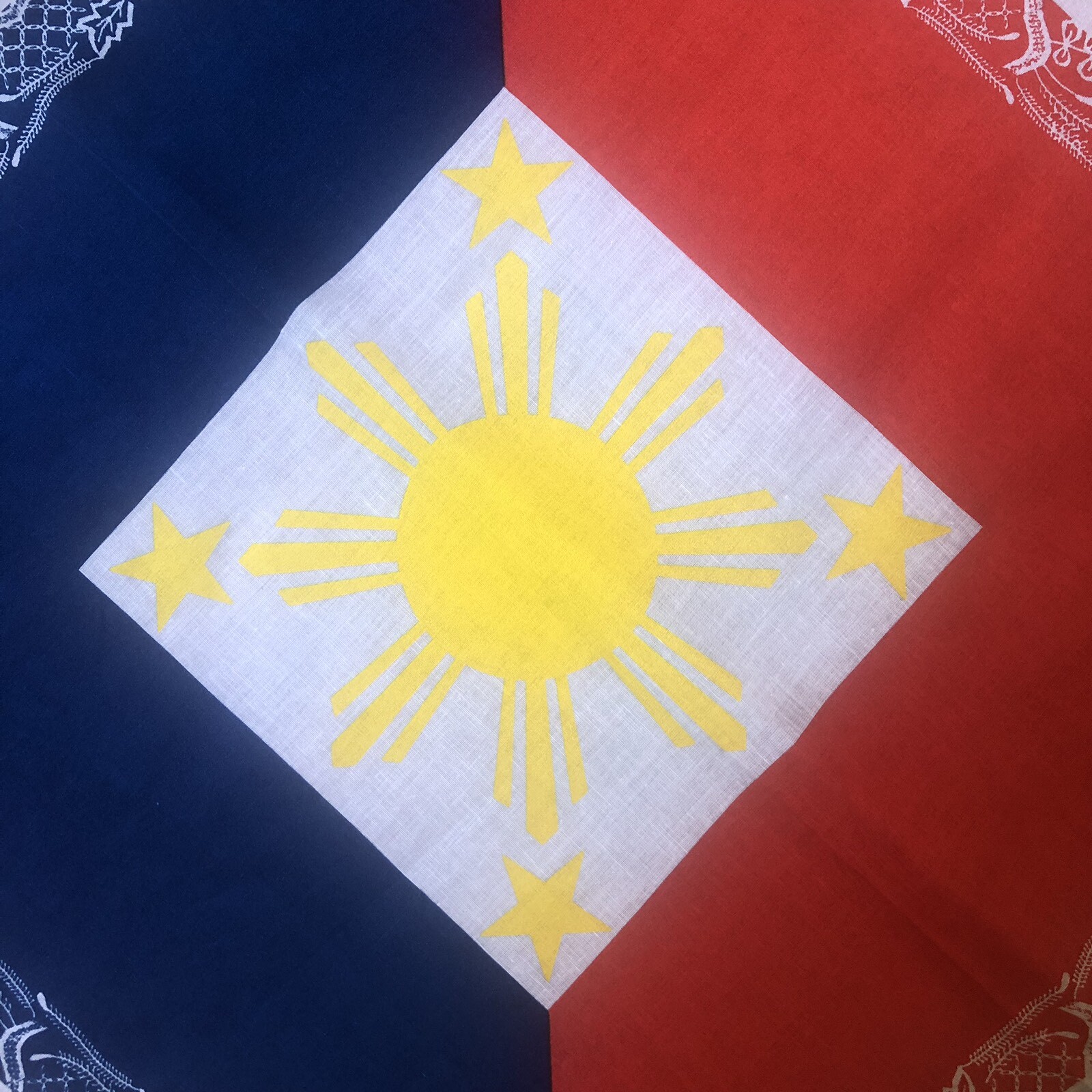 Filipino Flag bandana Philippines Pinoy Pinay 3 stars And Sun gallery