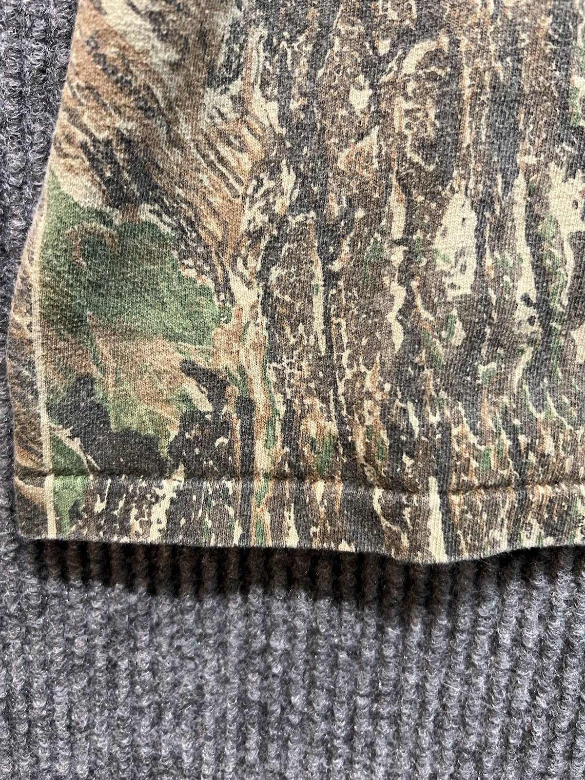Vintage Realtree Camo Single Stitch T Shirt Size Large Made In USA Hunting gallery