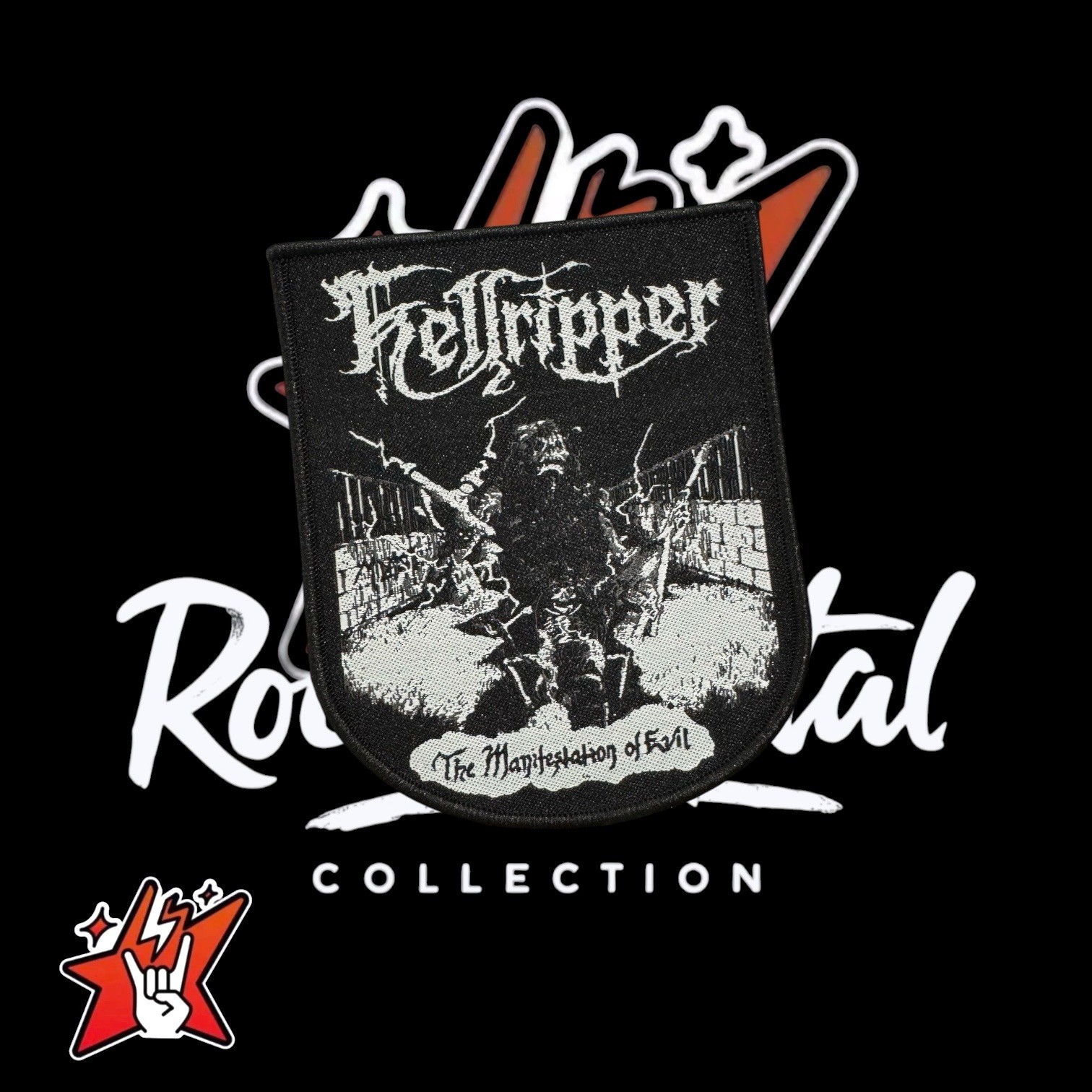 Hellrripper Official Exclusive Woven Patches Venom Bathory Sodom Motorhead gallery