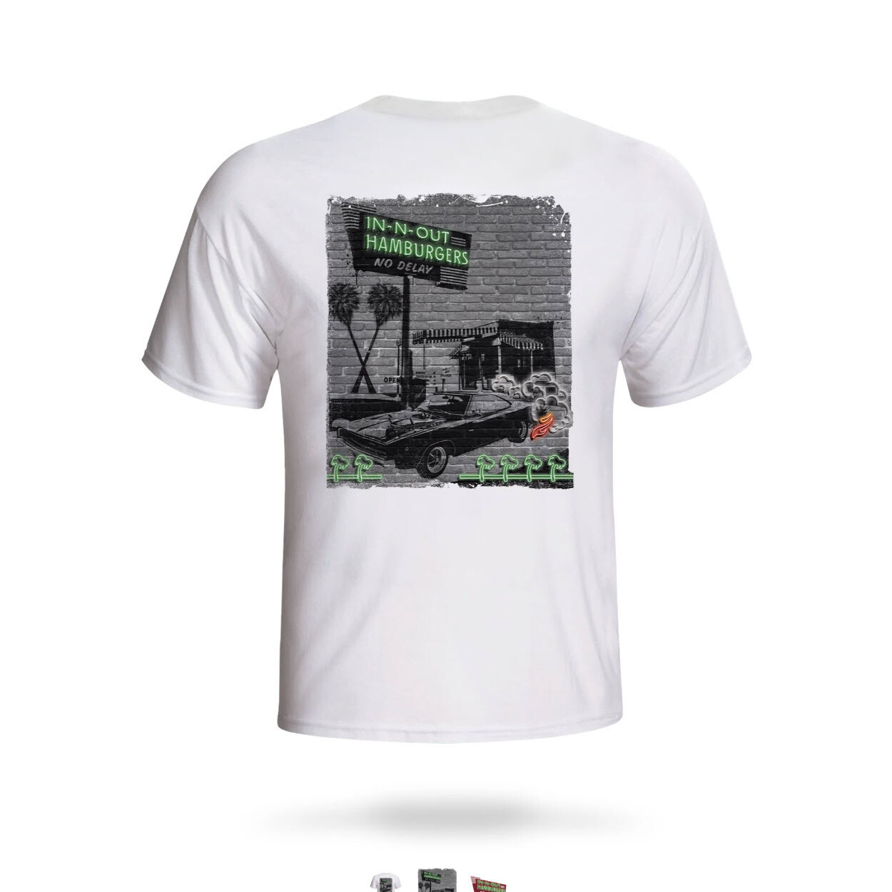 Las Vegas IN-N-OUT Burger T-Shirt Black or White 2023 QUALITY-N-SPEED Mult Sizes gallery