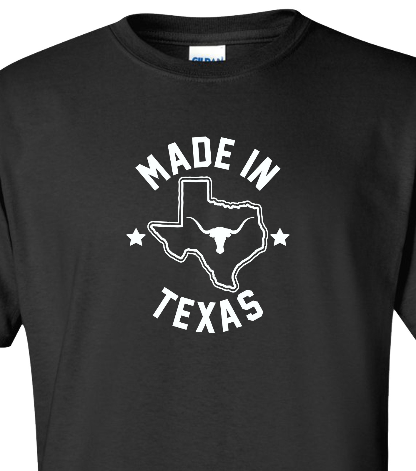 "Made in Texas" T-Shirt Sizes S-4XL lone star state dallas houston home born gallery