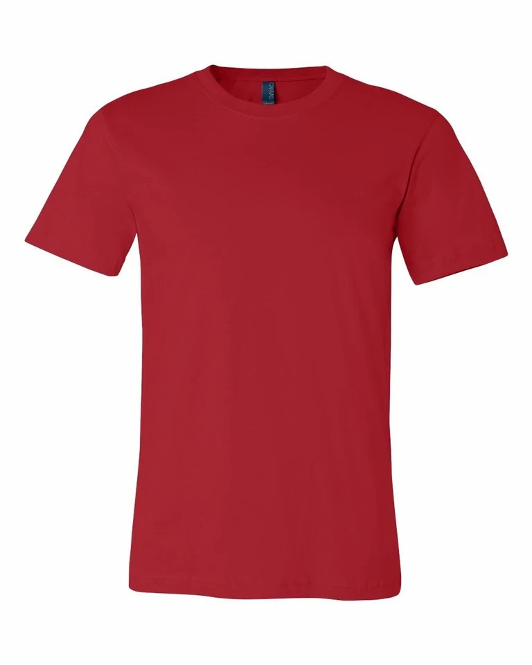 Bella + Canvas Unisex Fine Jersey Tee Ringspun Cotton Retail Fit T-Shirt 3001 gallery