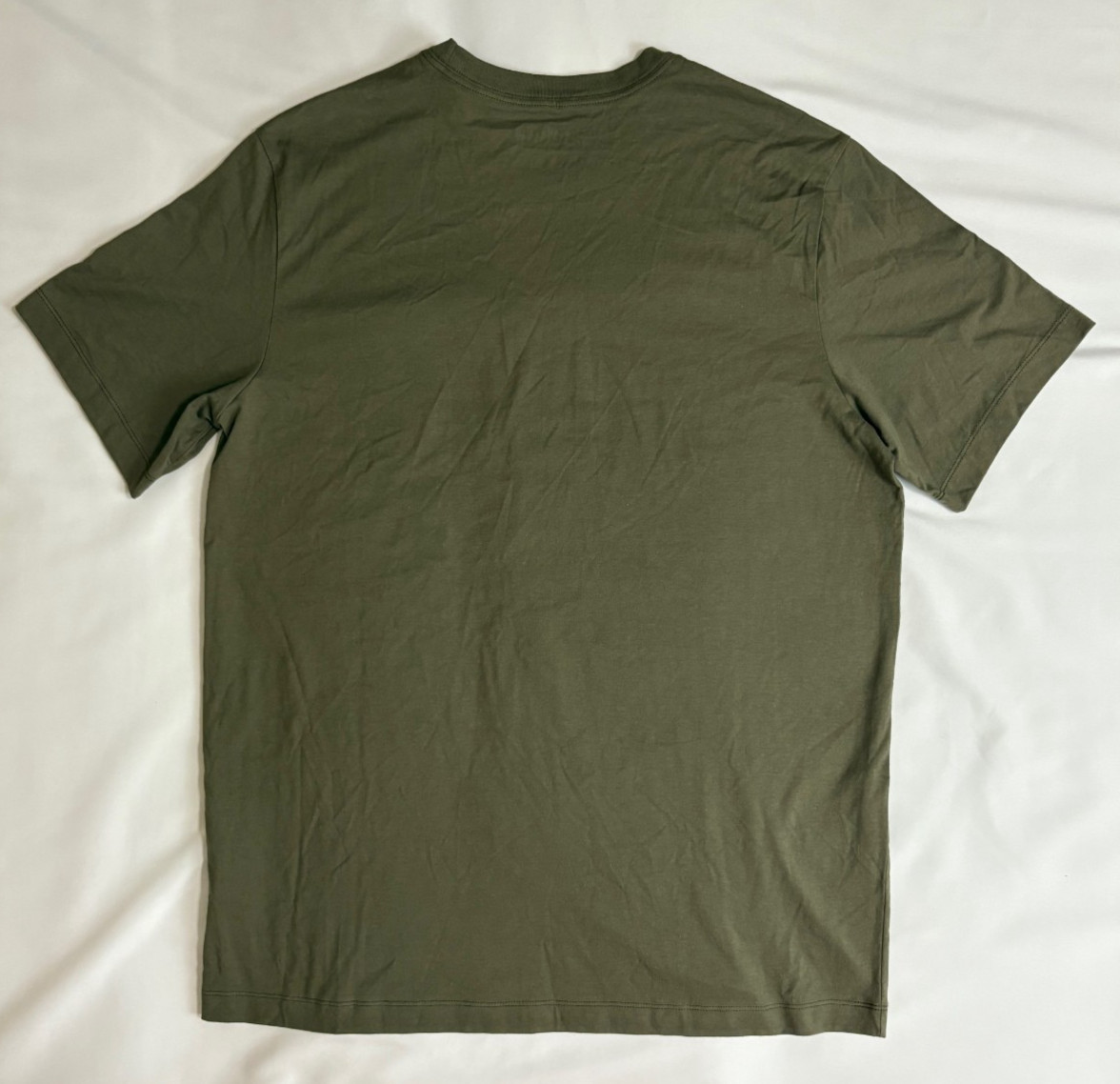 Nike Air Jordan Men's Olive Green T-Shirt Jumpman Logo Sz Large NEW AO0664-222 gallery