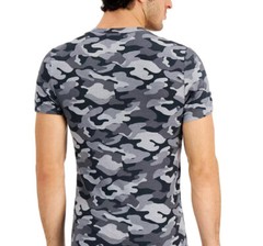 INC INTERNATIONAL CONCEPTS Men’s Gray & Black Camo Camoflauge T-Shirt NEW XL