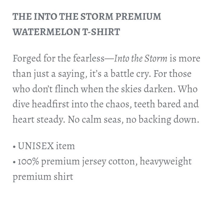 Relentless Betrayal  Shirt Watermelon Into The Storm Shark Pirate Ship XLarge