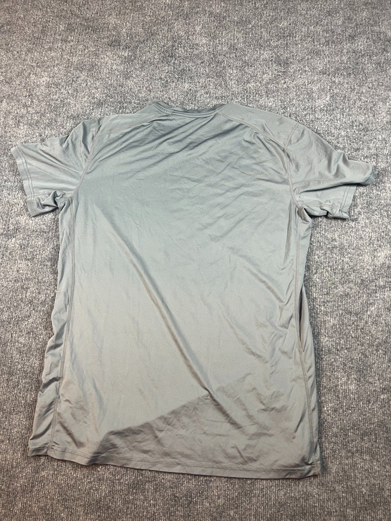 Nike Dri-Fit Short Sleeve Shirt Men's L Gray gallery