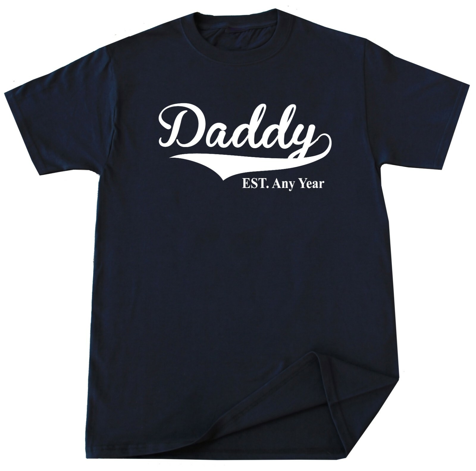 Personalized Daddy EST T-shirt New Dad Birthday Christmas Fathers Day Gift gallery