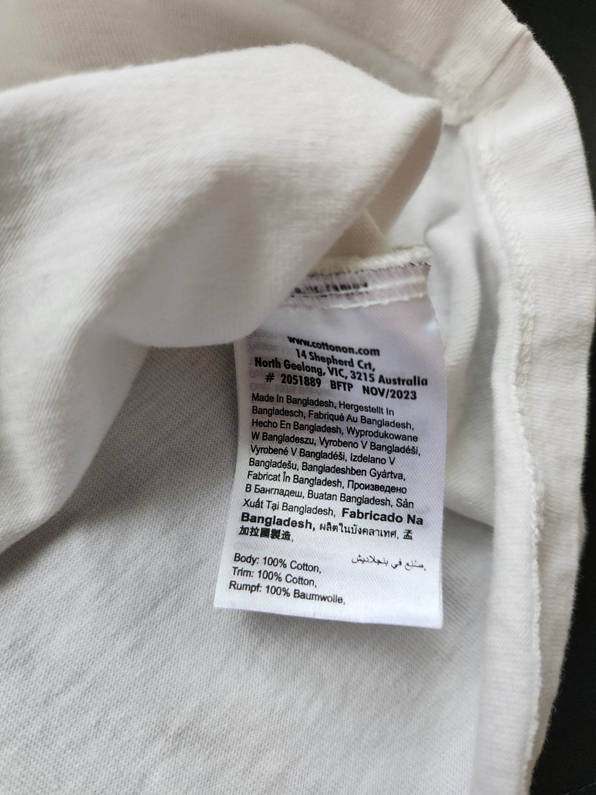 Cotton On T-SHIRT Men’s Size Small White Oversized Speedway 500 Graphic Tee gallery